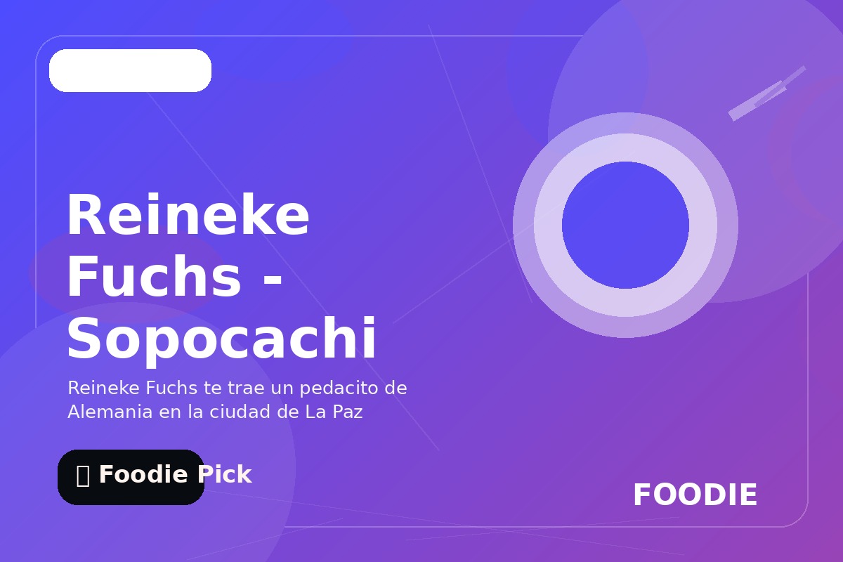 Reineke Fuchs - Sopocachi