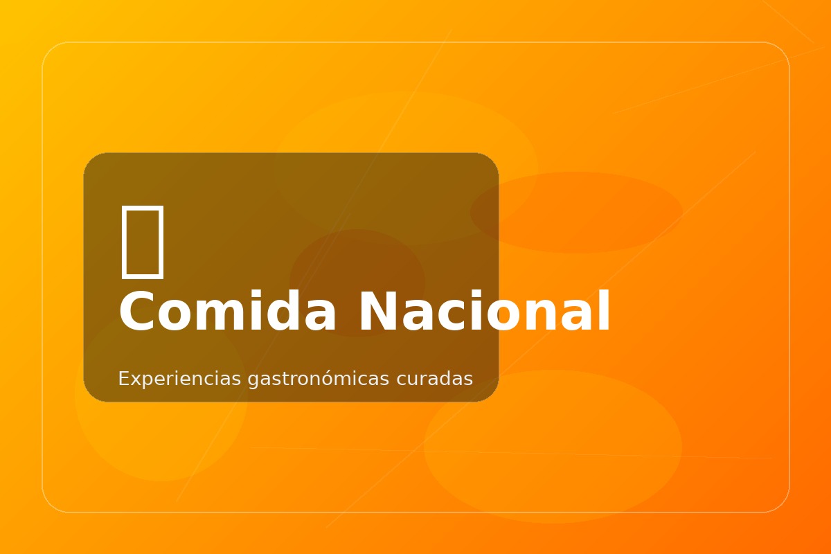 Comida Nacional