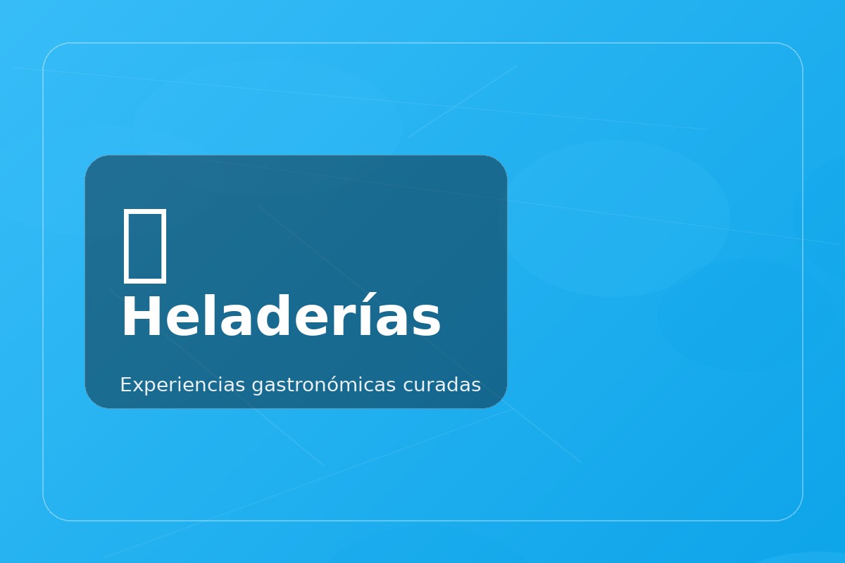 Heladerías